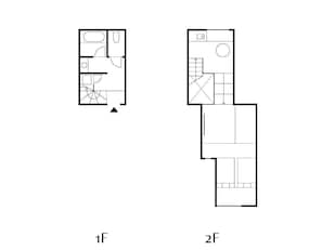 Floor plan - TOVILLA STAY Niigata Honcho (Niigata-shi, Chuo-ku)