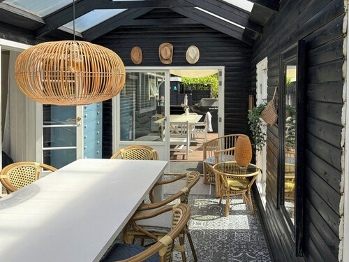 Bright oasis with private wellness in Gilleleje