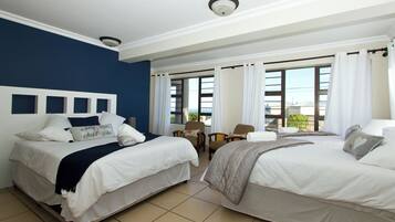 Quadruple Room, Multiple Beds, Non Smoking, Garden View | Desk, iron/ironing board, free WiFi