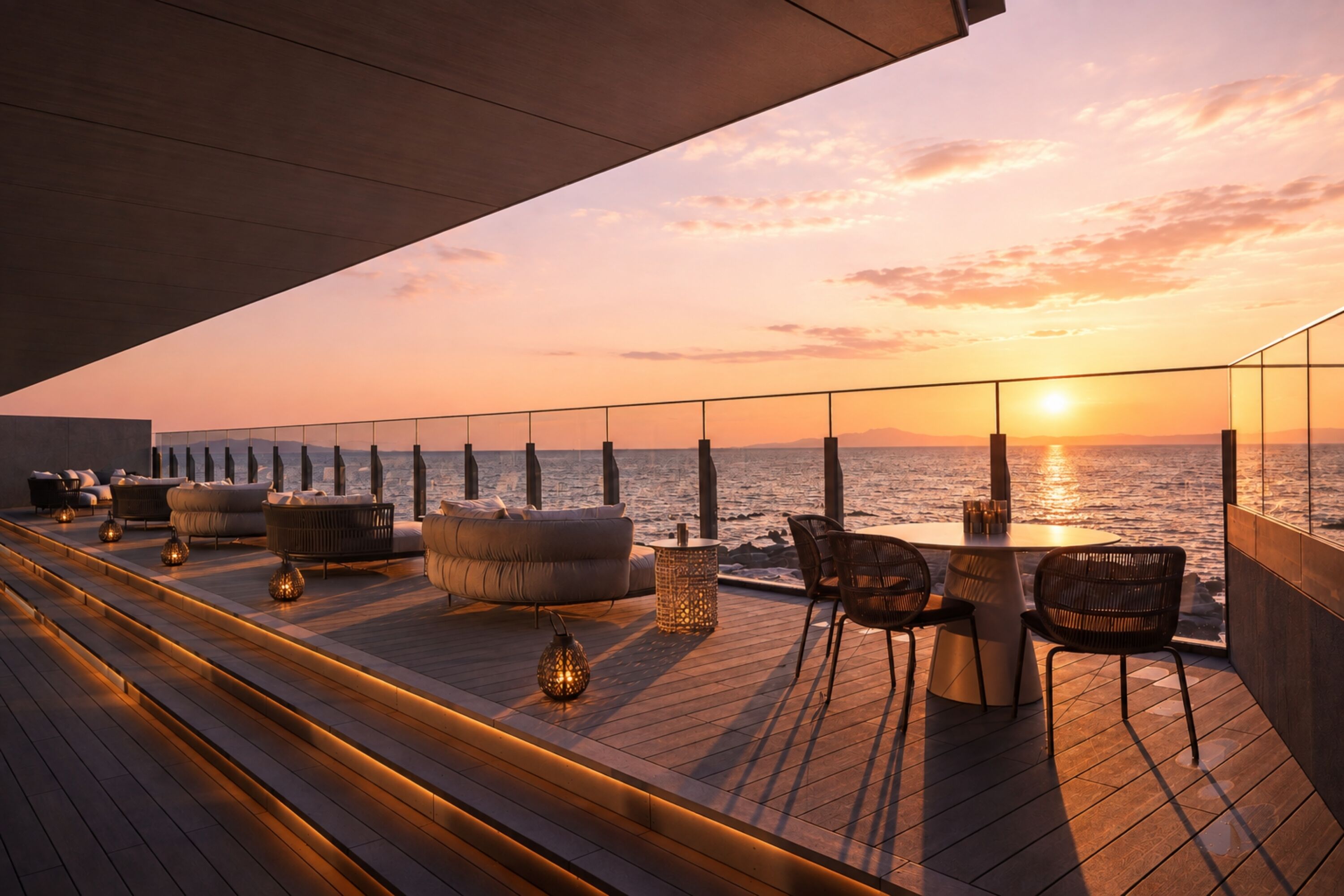 Rooftop terrace