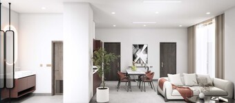 Awesome 5-bedroom hotel with AC in Krong Poi Pet