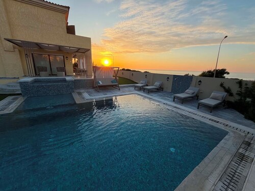 Villa Bel Azur: Panoramic View of the Sea and the Golf Course