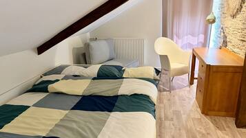 2 bedrooms, free WiFi, bed sheets
