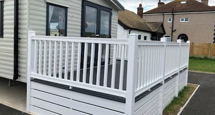 Scarlet 3 Bed Caravan Sleeps 6 - Balcony