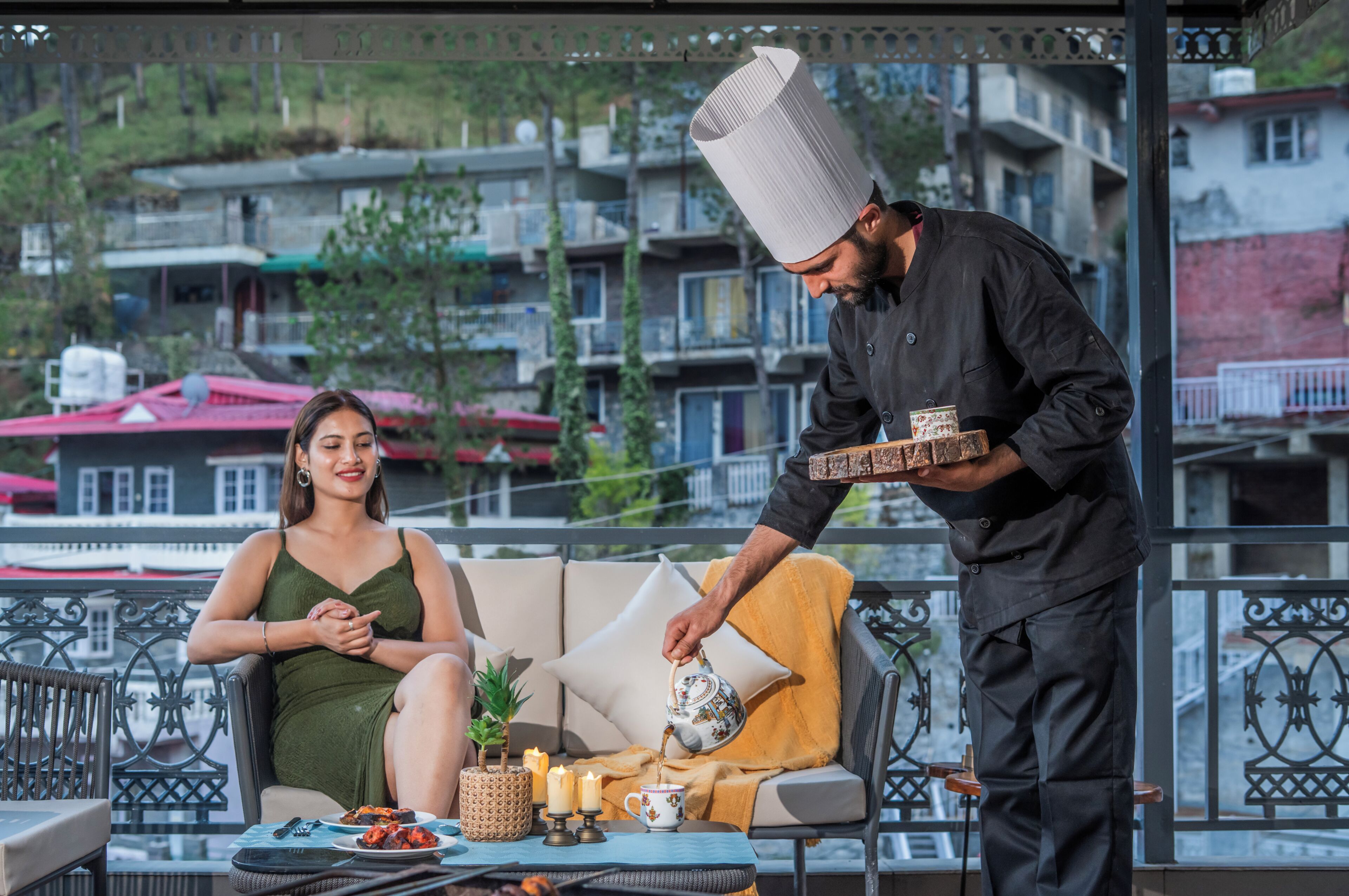 Restaurante al aire libre