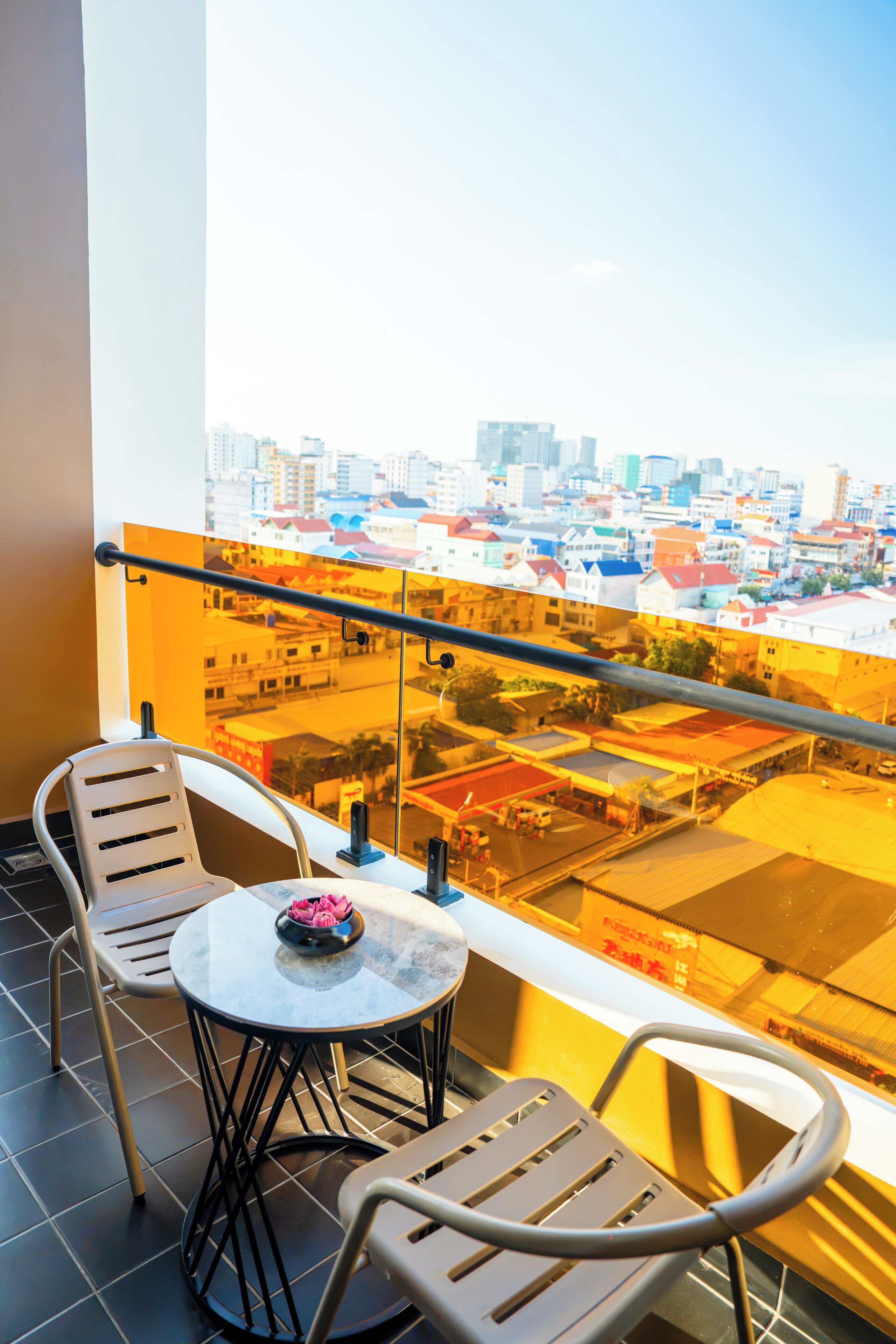 Premier King Suite City View | Terrasse/Patio