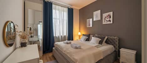 Apartamento | Ferros/tábuas de passar roupa, Wi-Fi de cortesia