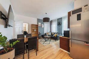 Living room - RentPlanet - Apartament Bukowska (Poznań)