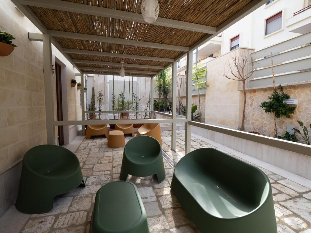 Quadrupla Junior, patio, vista giardino | Terrazza/patio