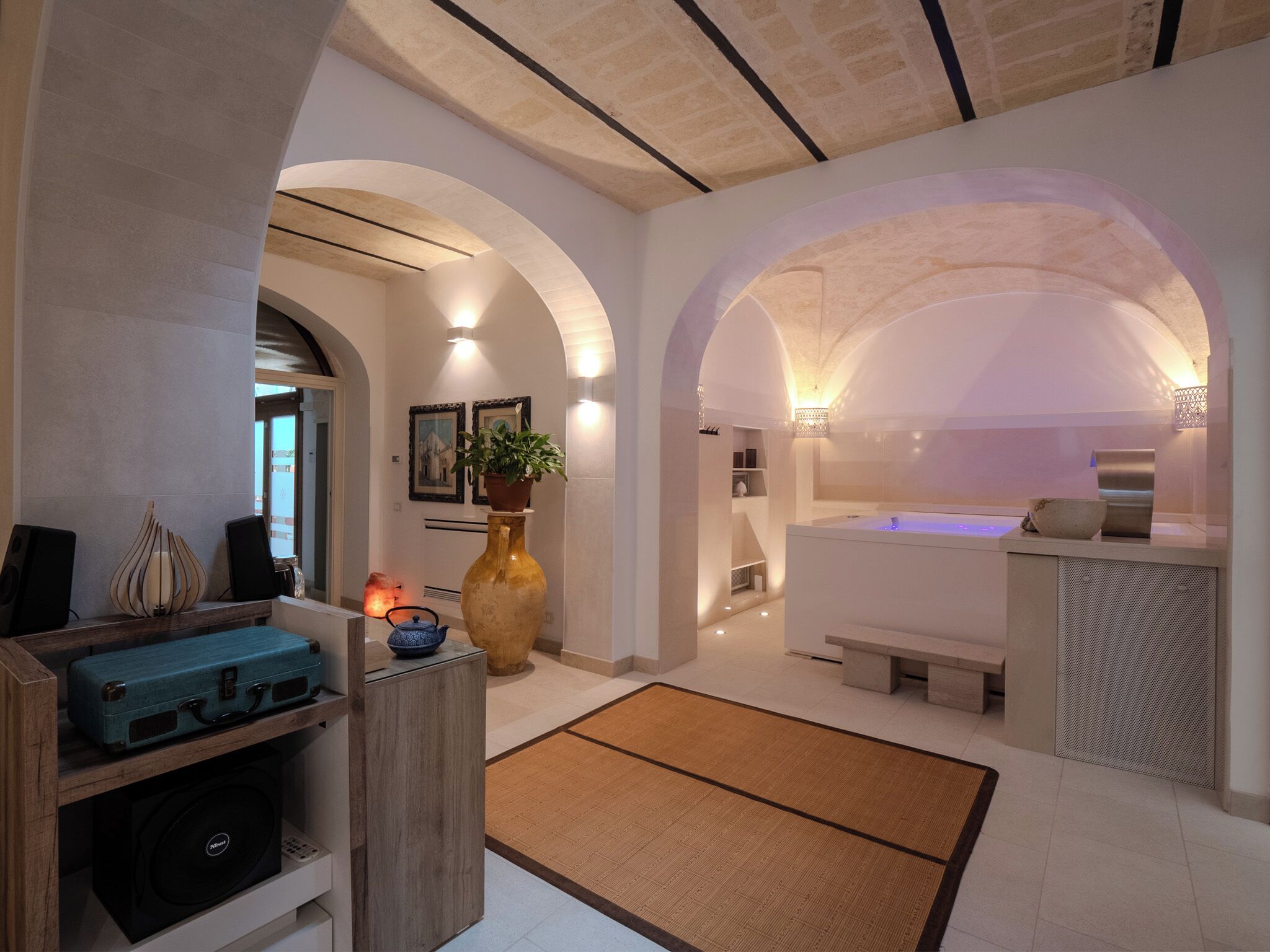 Salas de tratamiento para parejas, baño turco/hammam