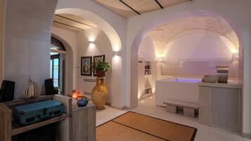 Salas de tratamiento para parejas, baño turco/hammam