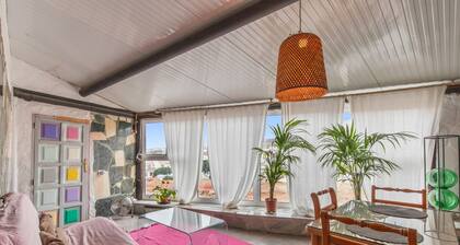 Vacation Apartment 'Casa Venado - Finca Oaxaca' with Sea View, Shared Terrace and Wi-Fi