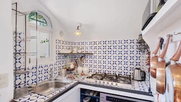 Kühlschrank, Ofen, Herdplatte, Geschirrspüler