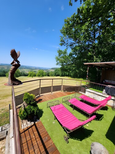 Dream Log Chalet with Spa and Summer Kitchen