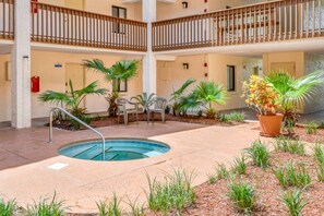 A heated pool - Ocean and racquet Club: steps to ocean, pool, tennis and pickleball (saint augustine)