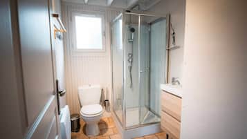 Een douche, een haardroger