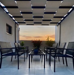 Terrace/patio - Apartment 'Ceramicist' with Shared Terrace, Wi-Fi and Air Conditioning (Heraklion)