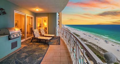 Relax Above the Emerald Coast | Luxury 2BR Gulf-Front Retreat