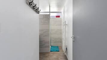 Shower, hair dryer