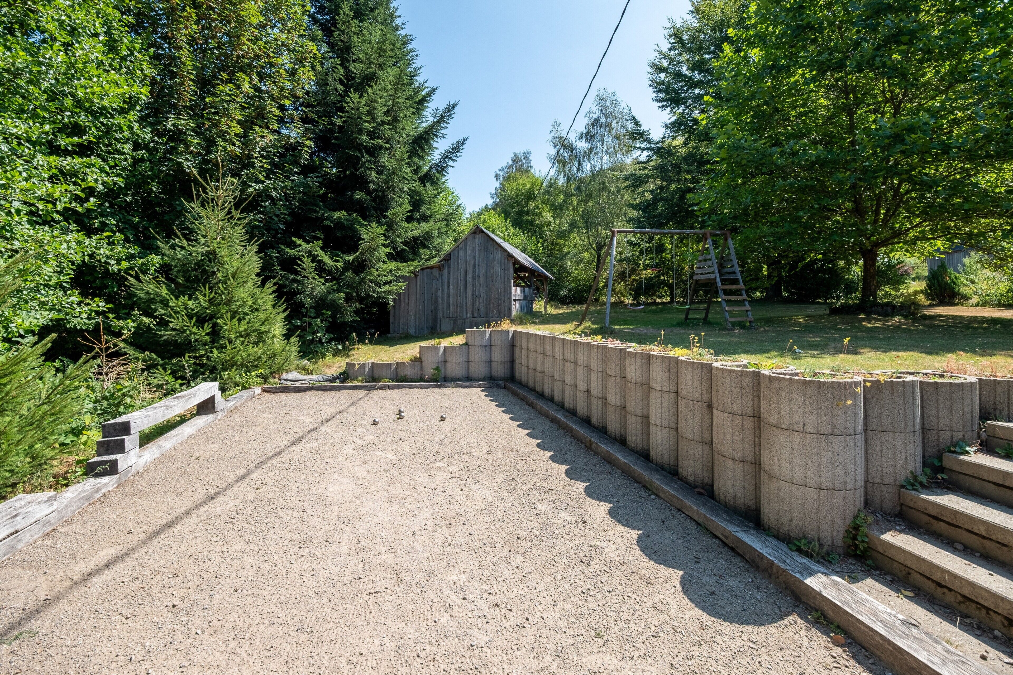 Enceinte de l’hébergement