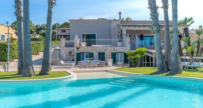 Villa „Seba Sicily“ mit Meerblick, WLAN und Klimaanlage