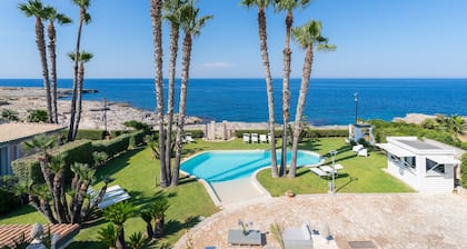 Villa 'Seba Sicily' with Sea View, Wi-Fi, and Air Conditioning