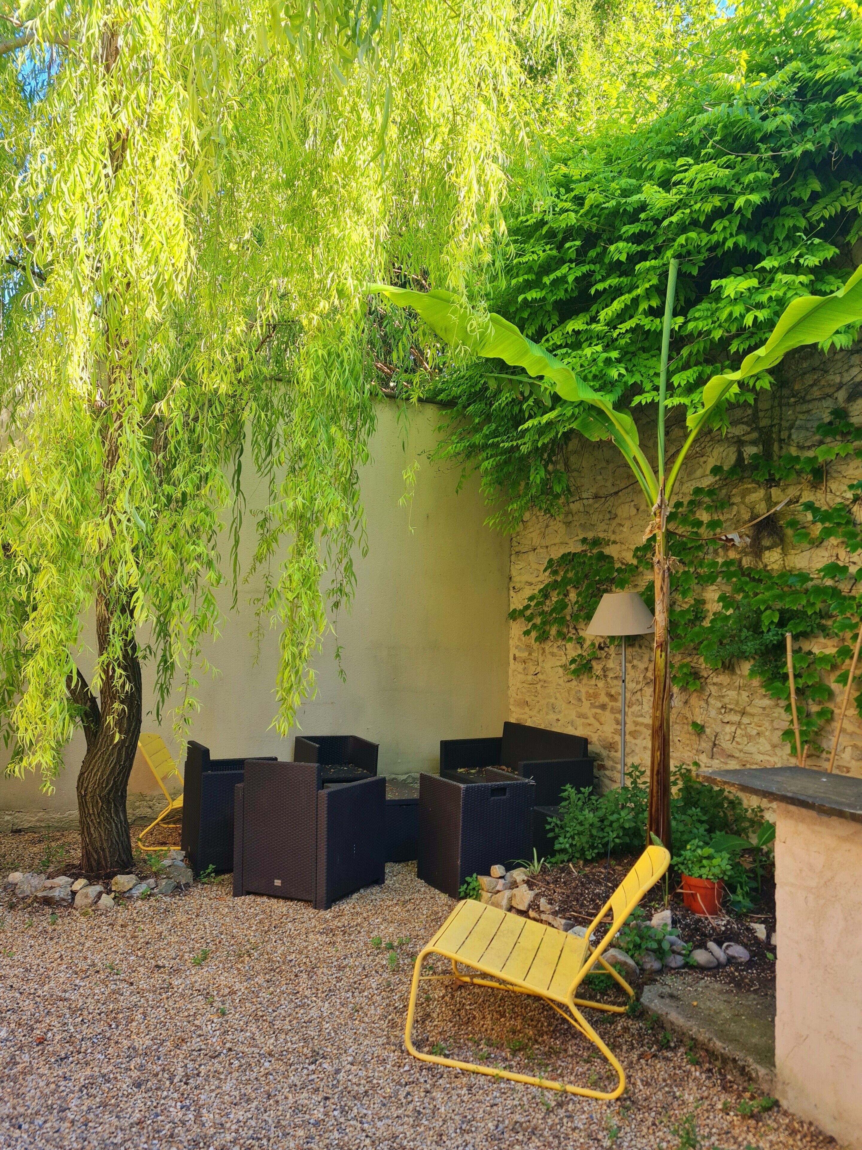 Enceinte de l’hébergement