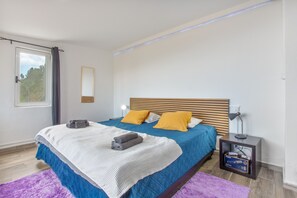 1 bedroom, WiFi - Bungalow 'Private House Ocean View - 1' with Shared Pool, Garden & Wi-Fi (Gaula)