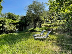Property grounds - Holiday Home "La Bergerie" with Mountain View, Shared Pool and Wi-Fi (Le Bar-sur-Loup)