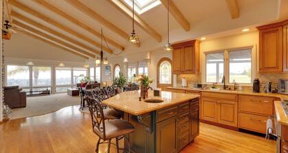 Ocean View + Private Garden: Santa Cruz Home