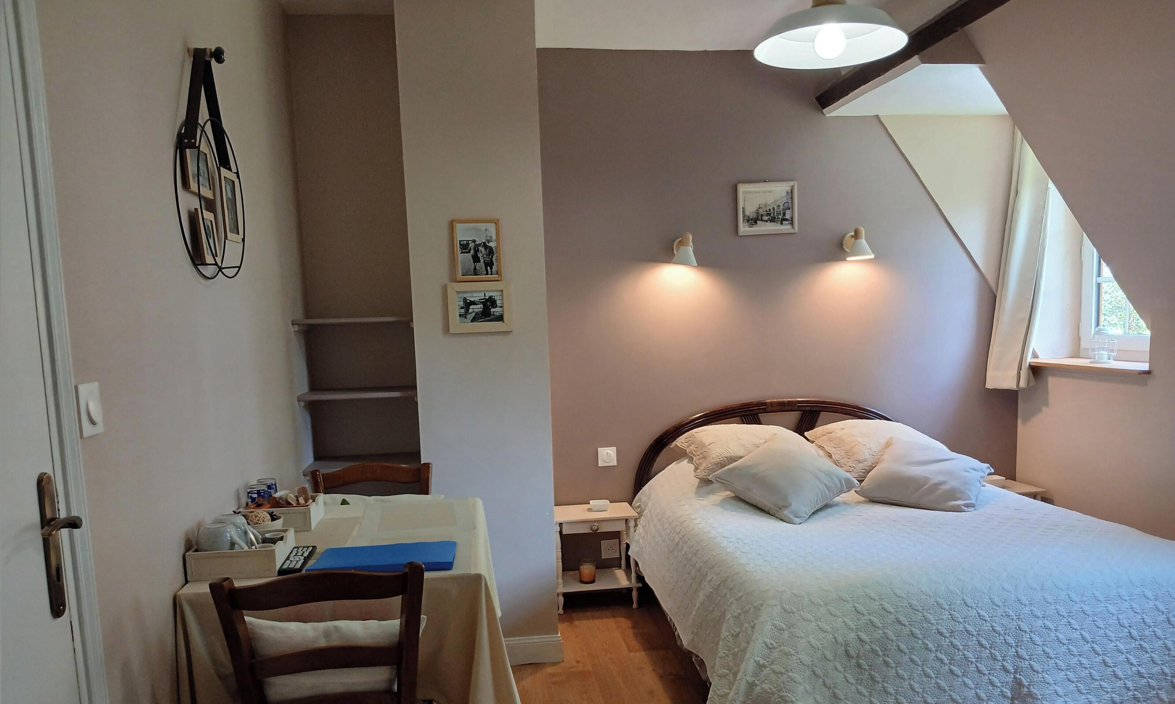 1 chambre, Wi-Fi, draps fournis