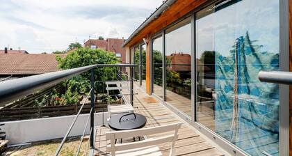 Apartment "L'Hirondelle" with Wi-Fi and Air Conditioning