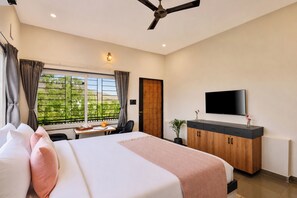 Deluxe villa | Een strijkplank/strijkijzer, gratis wifi