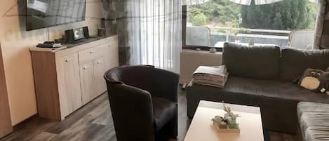 Televisión y reproductor de DVD