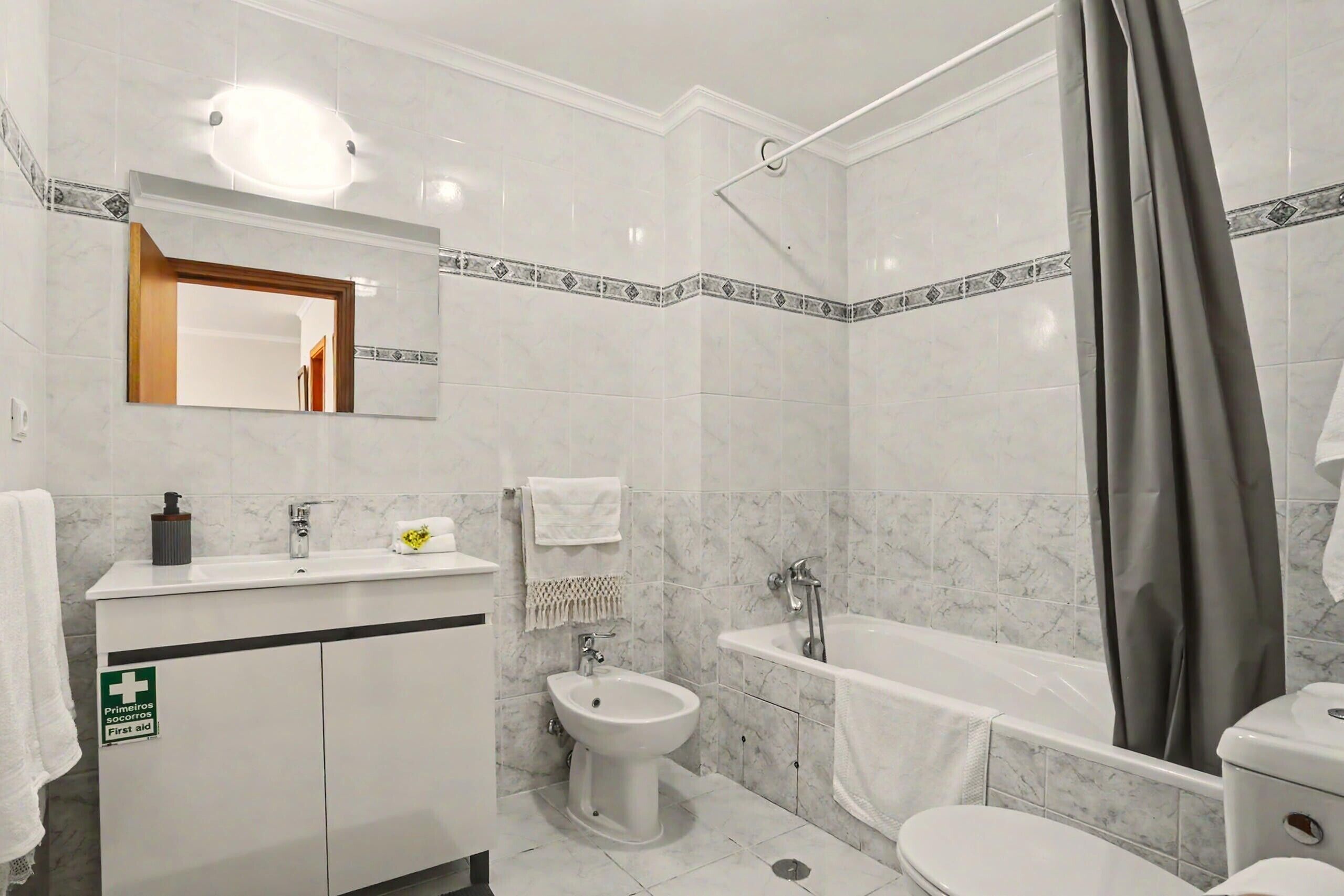Dusche, Handtücher