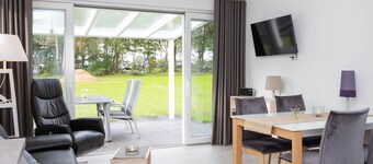 Holiday Home 'Haus 21 am See' with Large Grounds, Private Terrace, Garden & Wi-Fi