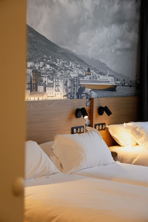 Free WiFi, bed sheets - B&B Hotel Bastia (Bastia)