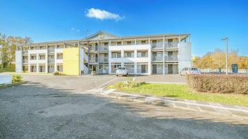 Fassade der Unterkunft