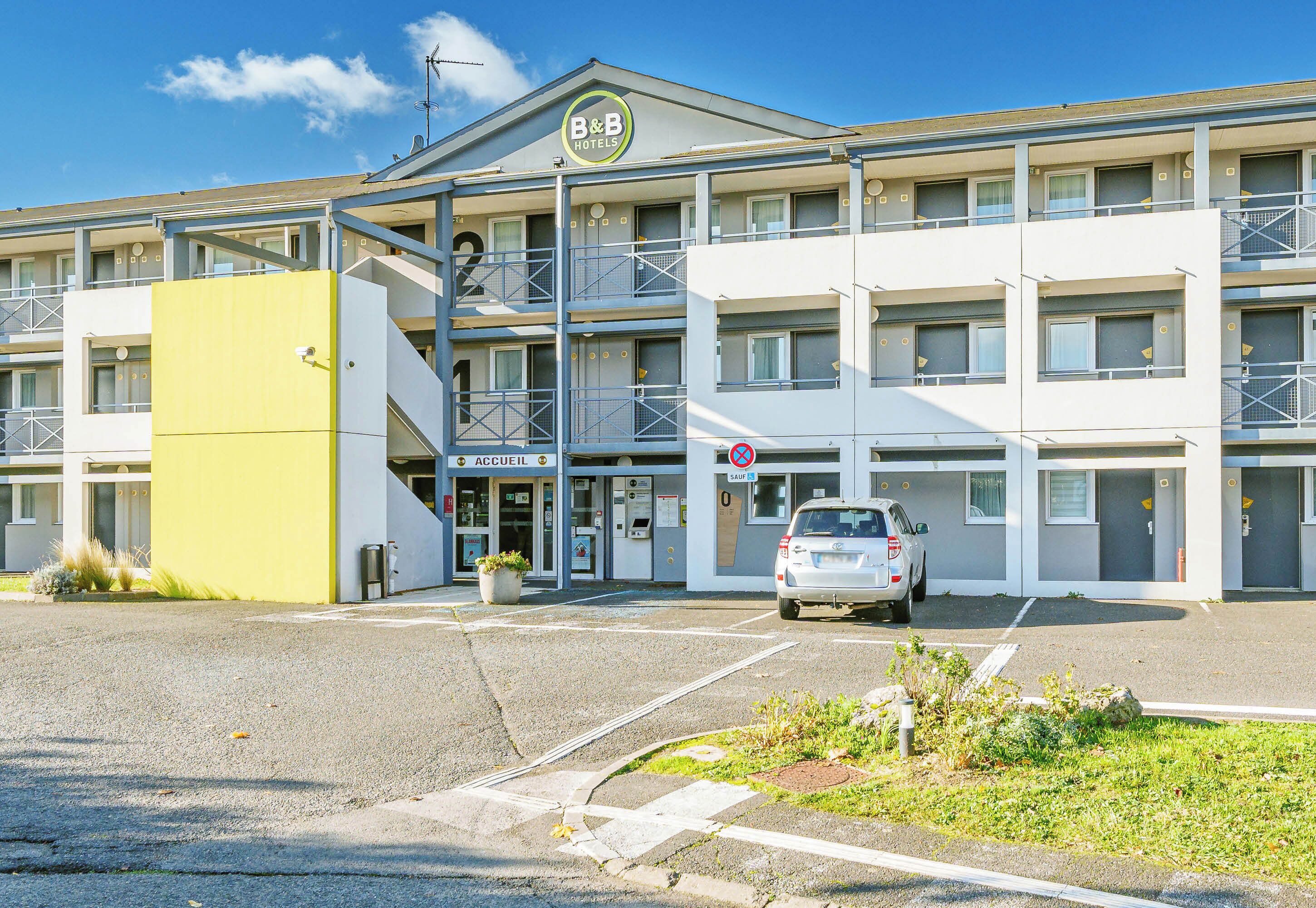 Fassade der Unterkunft