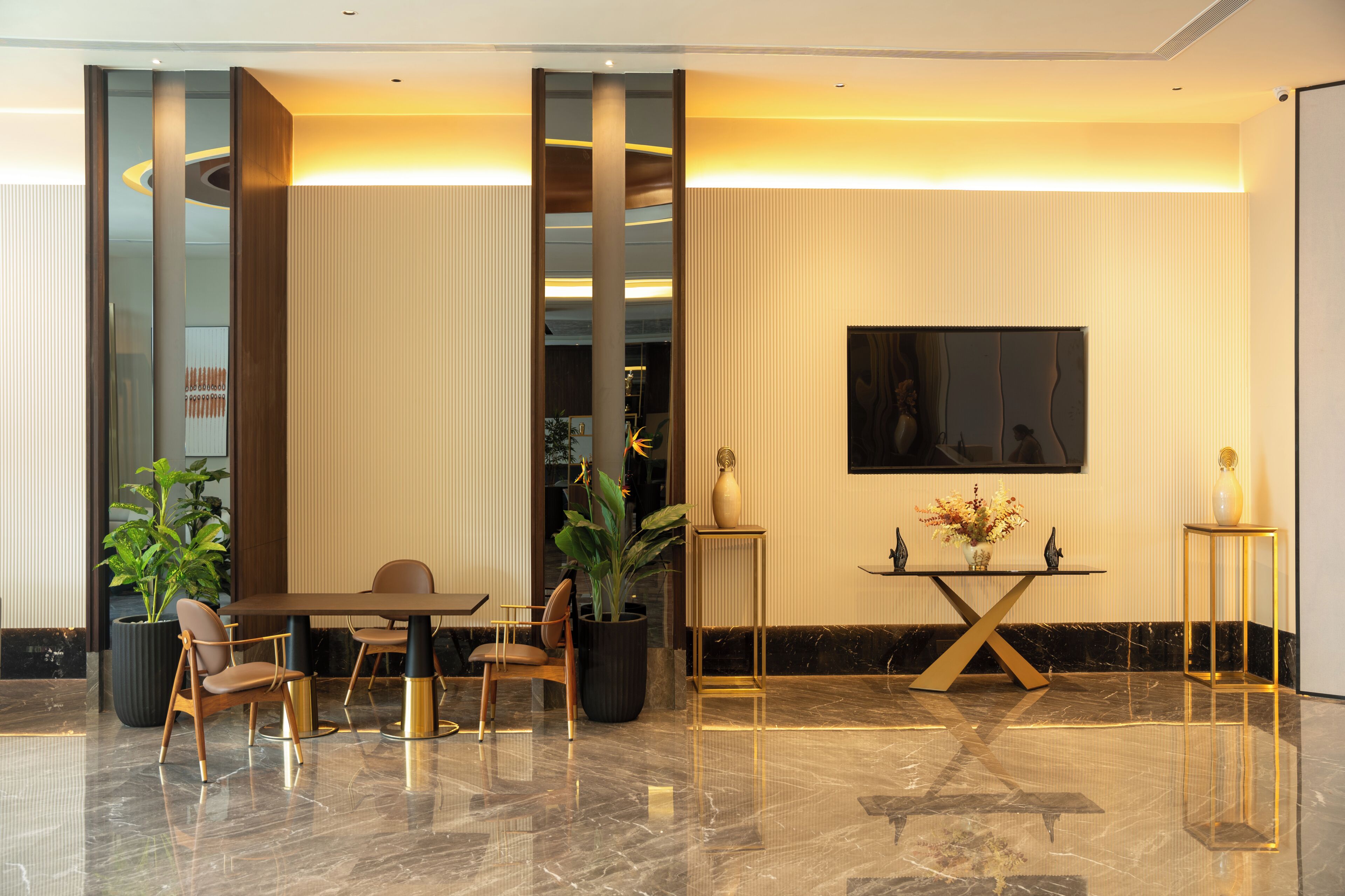 Reception hall