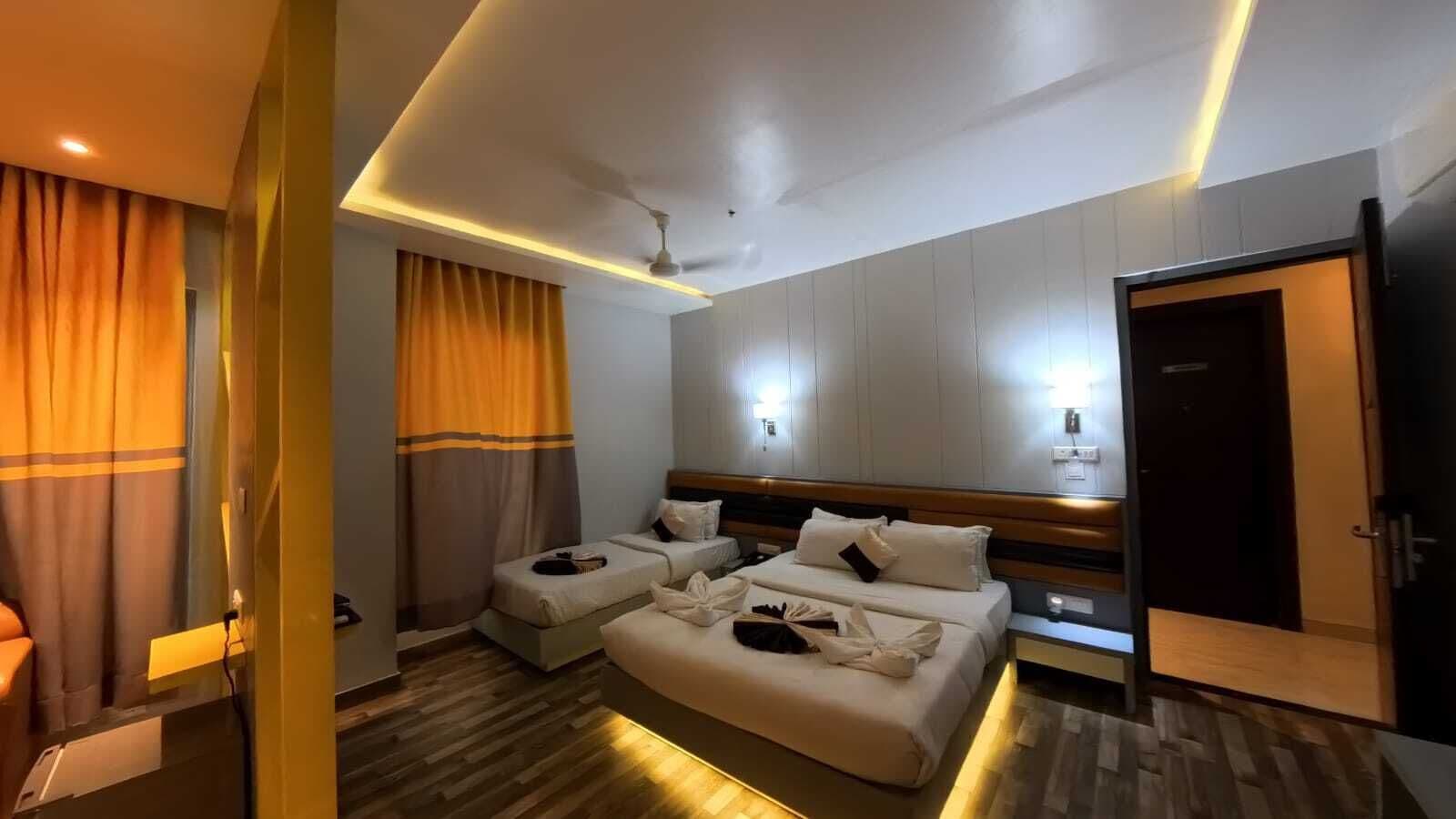Executive (Family Room/Twin Room) ,Non Smoking, City View | Premium bedding, desk, laptop workspace, blackout drapes