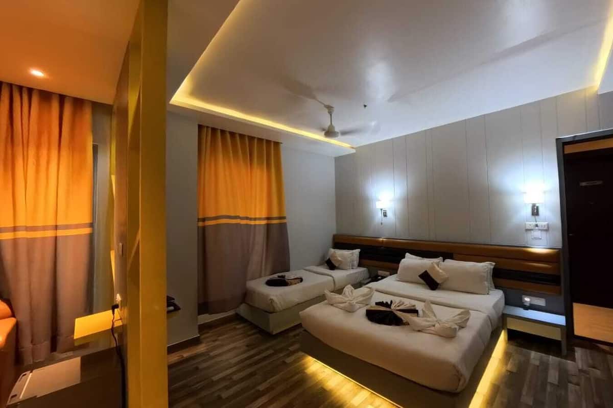 Executive (Family Room/Twin Room) ,Non Smoking, City View | Premium bedding, desk, laptop workspace, blackout drapes