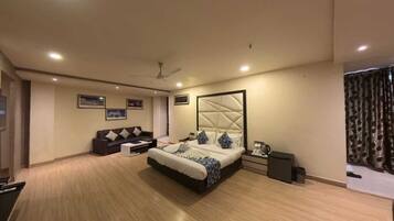 Suite Room, Non Smoking, City View | Premium bedding, desk, laptop workspace, blackout curtains