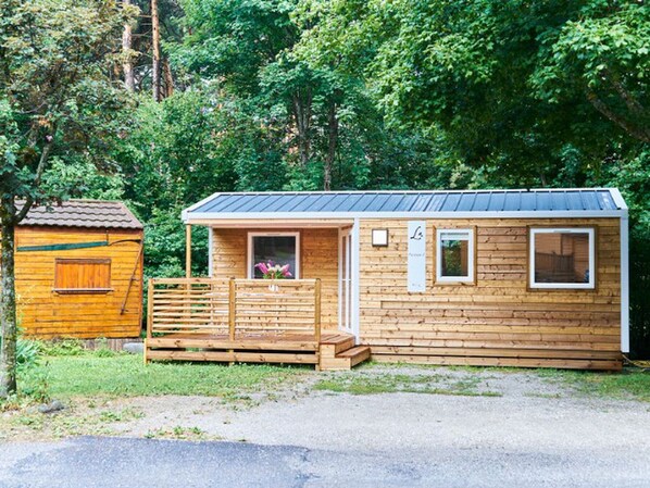 Exterior - Mobile home, pets allowed - 4 guests (Séez)