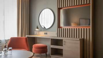 In-room safe, iron/ironing board, WiFi (free)
