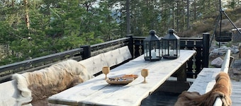 Mountain cabin by ski trails in southern Blefjell