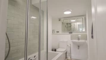 Shower, hair dryer