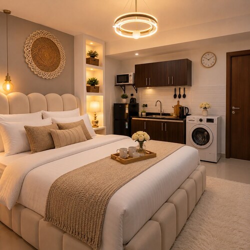 1-bedroom studio in perfect Dar es Salaam with AC