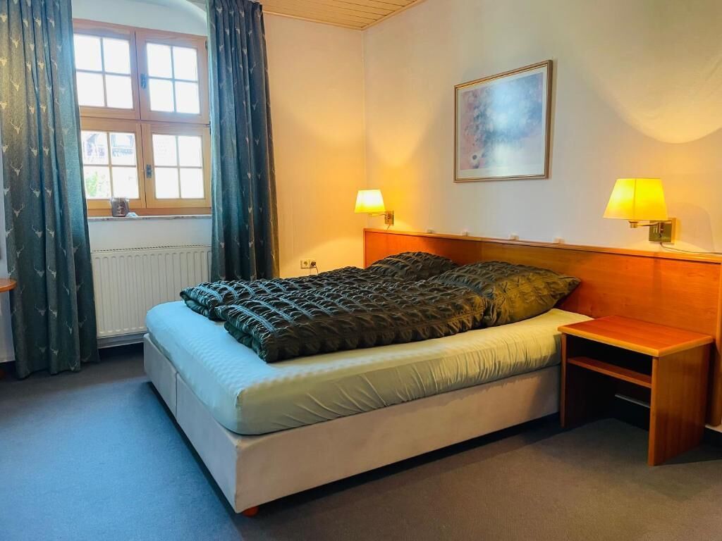 Habitación doble, 1 cama Queen size y sofá cama, para no fumadores | Wifi gratis 