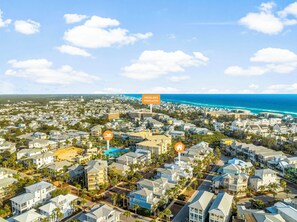 Aerial view - NEW LISTING - Completely remodeled with new pics coming soon. (Seacrest Beach)